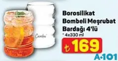 BOROSİLİKAT BOMBELİ MEŞRUBAT BARDAĞI 4'LÜ 4X330 ML BOROSİLİKAT BOMBELİ MEŞRUBAT BARDAĞI 4'LÜ 4X330 ML